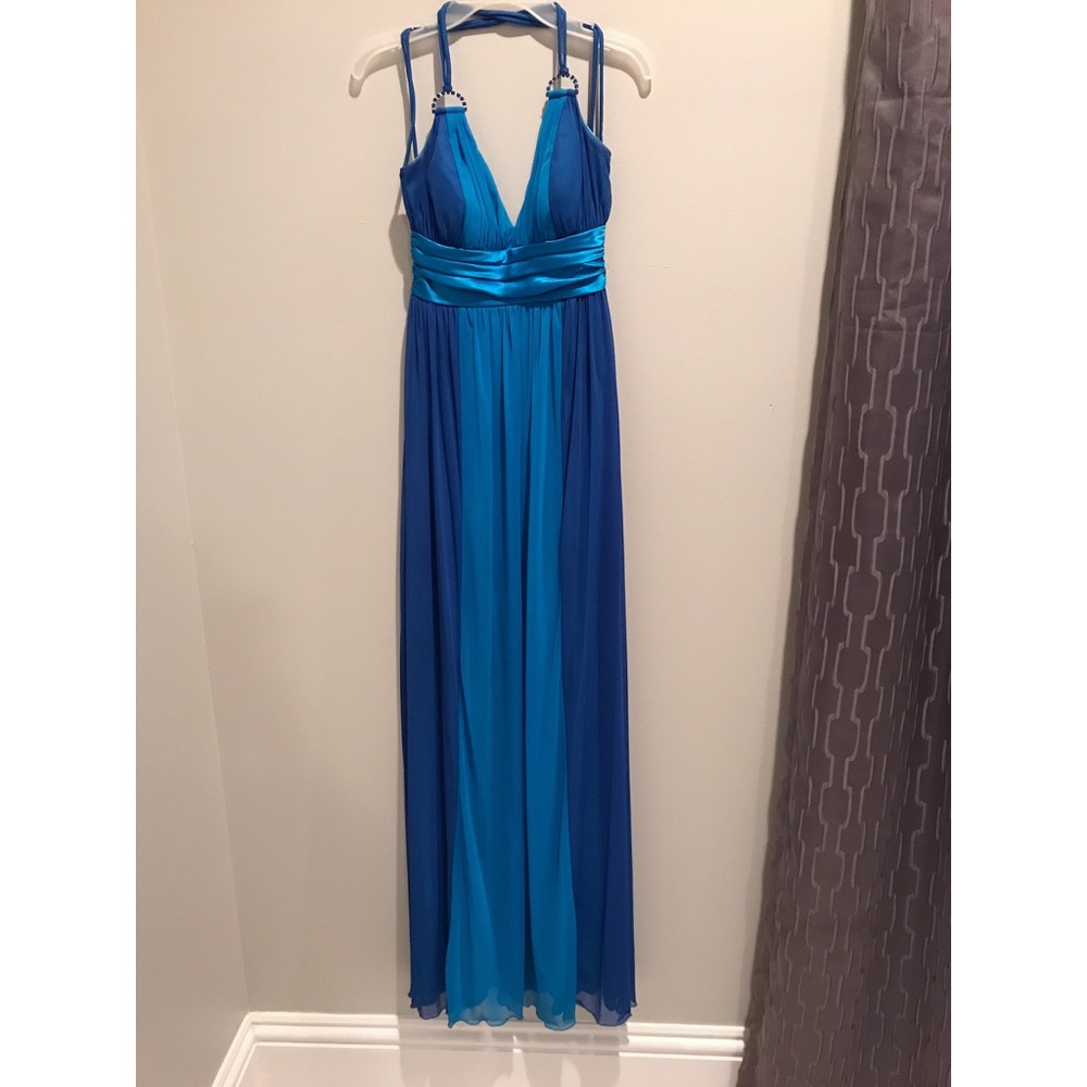 Beautiful blue evening gown