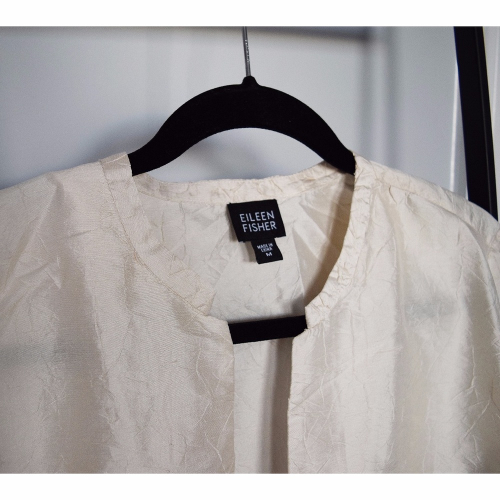 Eileen Fisher silk jacket CLOSET CLEANOUT SALE