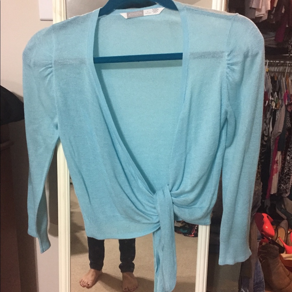 Athleta crop coverup Wrap