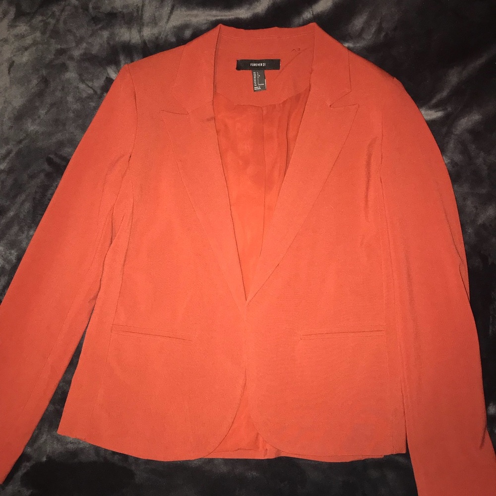 Orange Blazer
