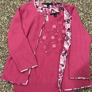 banana Republic twinset cardigan