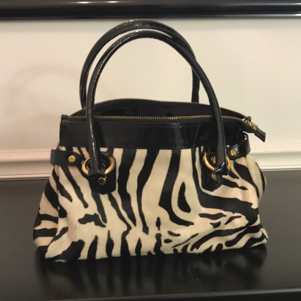 Cavalcanti Calf Hair And Leather Purse