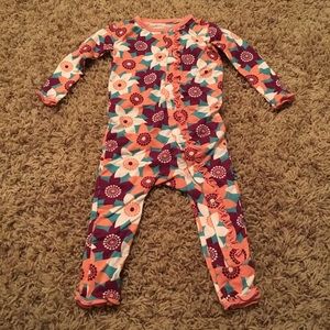 Kickee Pants Flower Coverall