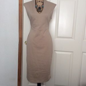 Pretty dress tan color