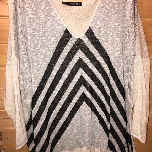 Maurices Sweaters - Maurice’s Women’s Sweater - Gray - Plus Size 4