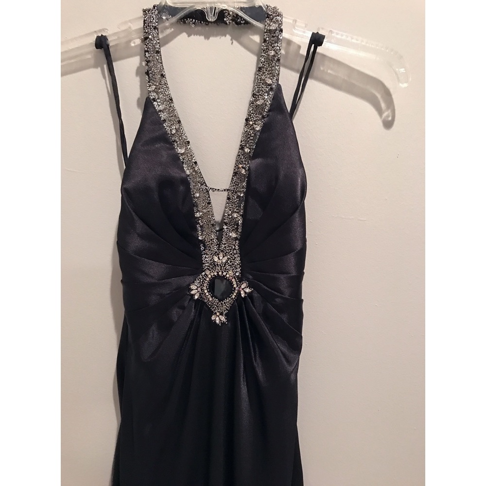 Black evening gown
