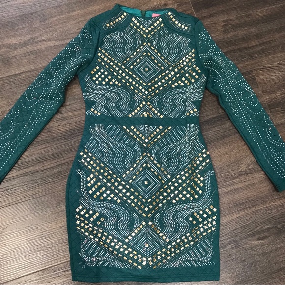 Last 1! 🍃 Green Party Dress - Picture 4 of 5