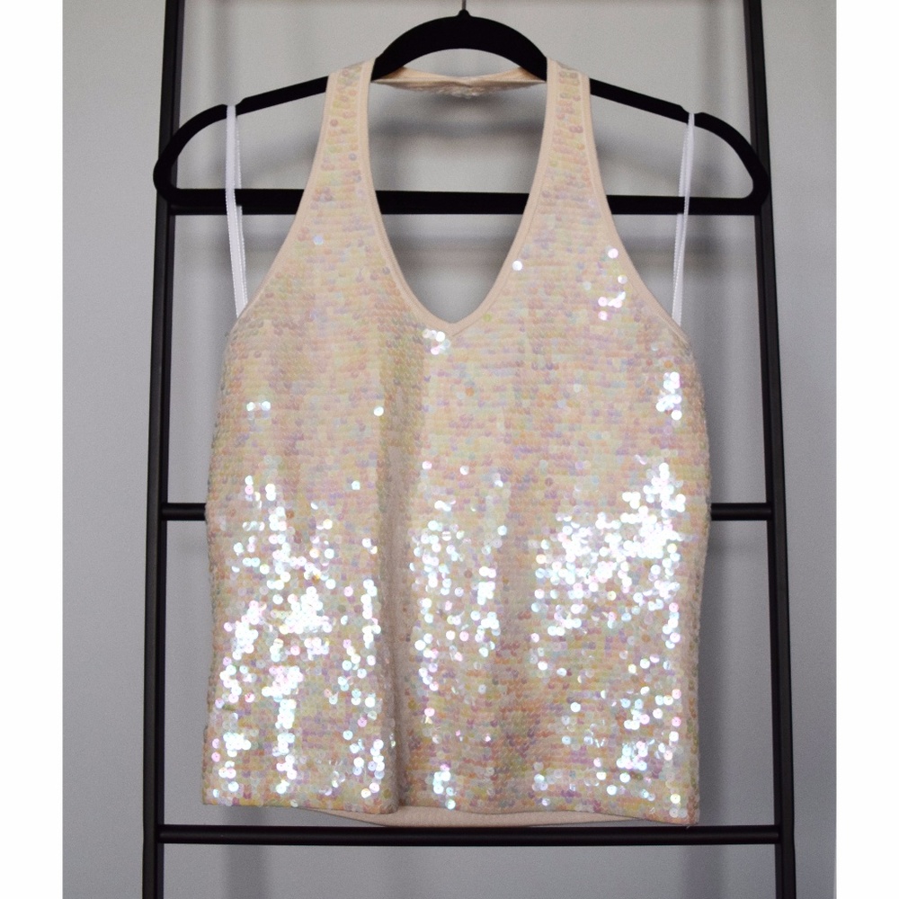 SEQUIN HALTER CLOSET CLEANOUT SALE