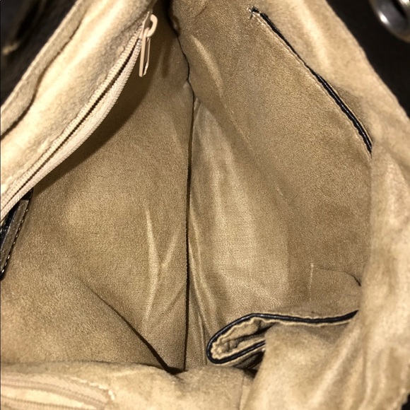 Aqua Madonna Calf Hair Purse - Picture 5 of 7