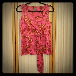 Gorgeous silk top by Ann Taylor