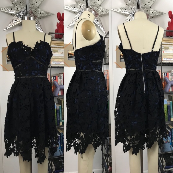 Romeo & Juliet Couture Woven Lace Dress Cockt - Picture 2 of 7