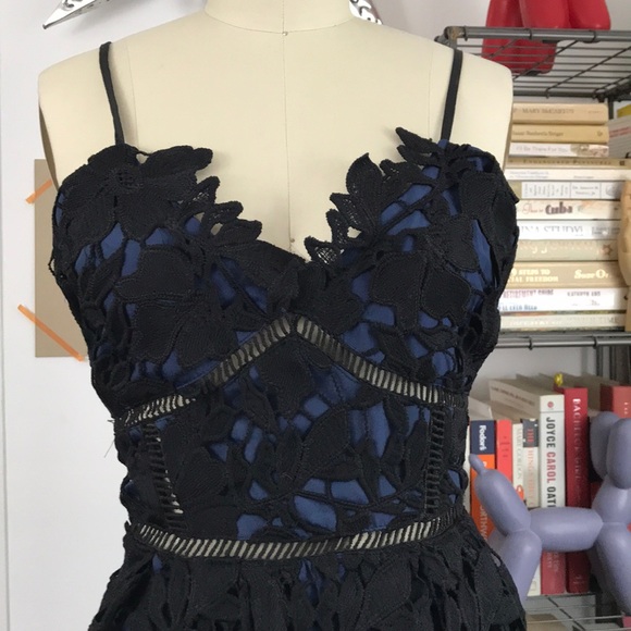 Romeo & Juliet Couture Woven Lace Dress Cockt - Picture 5 of 7