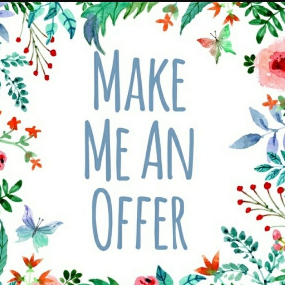 Feel free to make me reasonable offers!