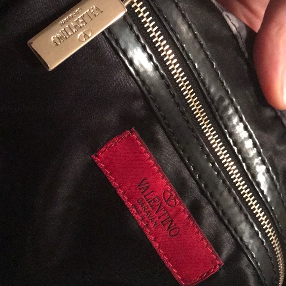 Valentino Rose Print Tote - Picture 4 of 9