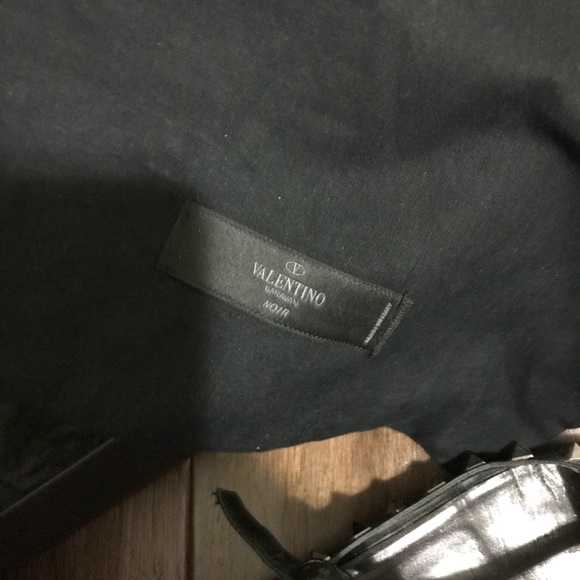 VALENTINO GARAVANI Rockstud Cage Flats black size6 - Picture 8 of 8