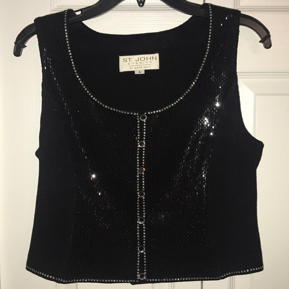 St. John Evening black tank