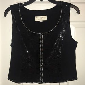 St. John Evening black tank