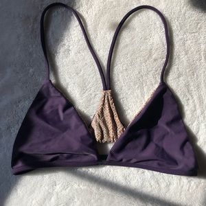NWOT ACACIA Shaka Top - Blackberry XL