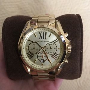 Michael Kors Watch: Gold-Tone Stainless Steel 43mm
