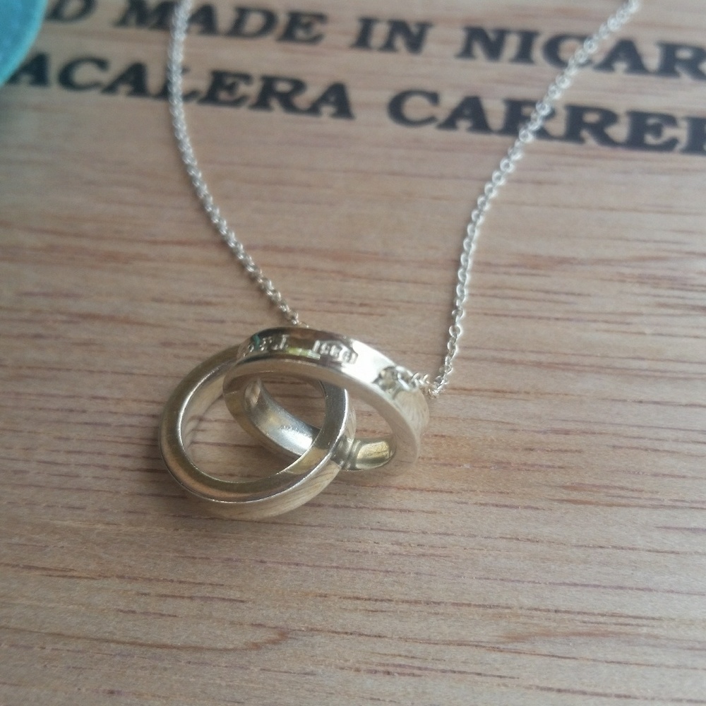 Tiffany & Co. Interlocking circles necklace