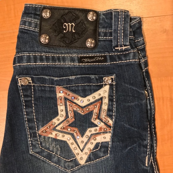 Miss Me Boot Cut Jeans - Picture 2 of 6