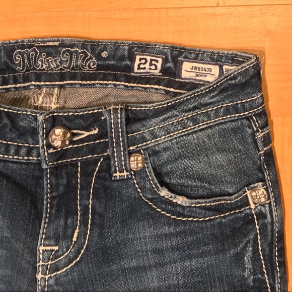 Miss Me Boot Cut Jeans - Picture 5 of 6