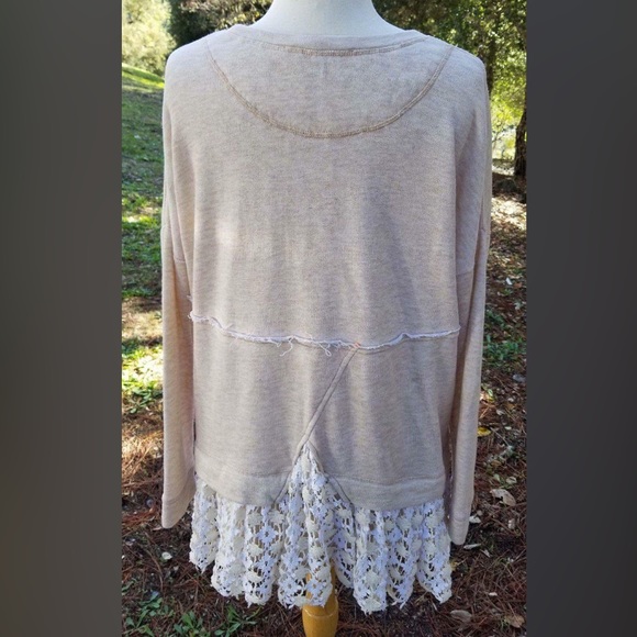 Free People Sweatshirt Tunic - Picture 2 of 6
