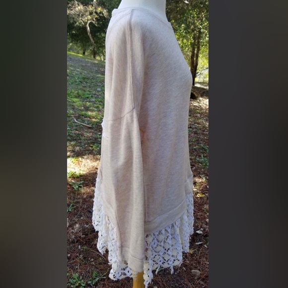 Free People Sweatshirt Tunic - Picture 6 of 6