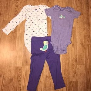 3 for $25 Nwot Carters 18 Months set