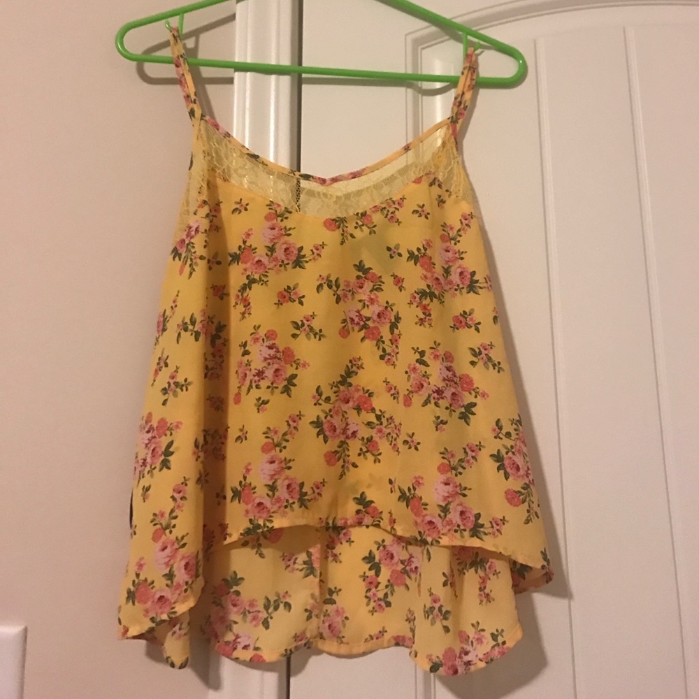 Forever 21 Floral Tank Top