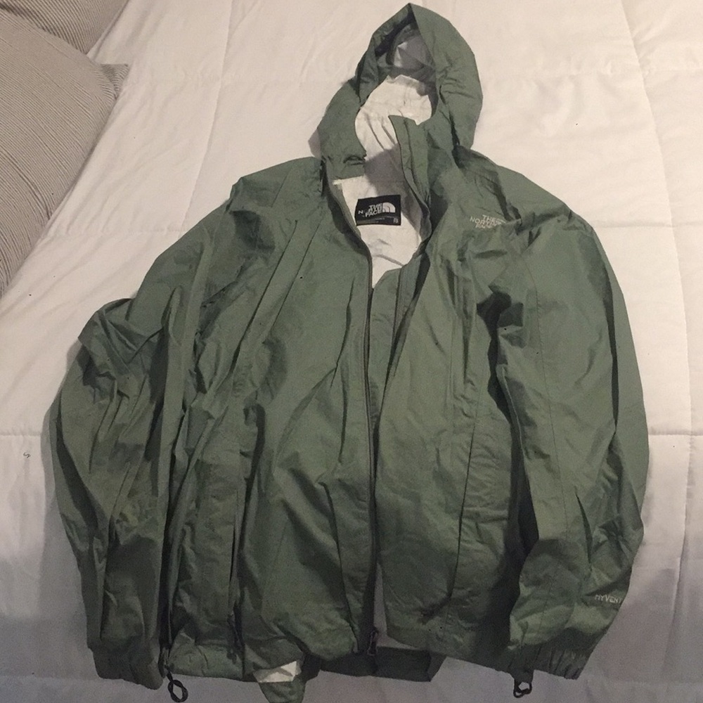 North Face rain jacket