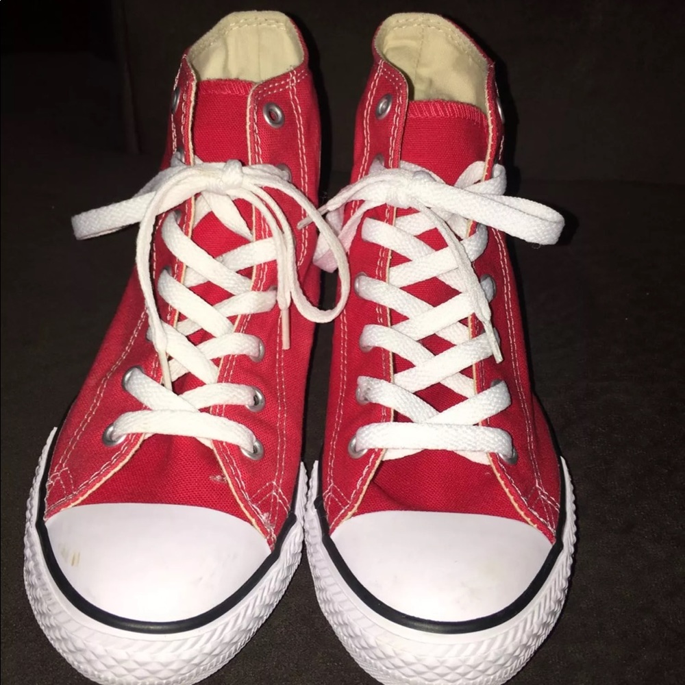 Red Converse High Top