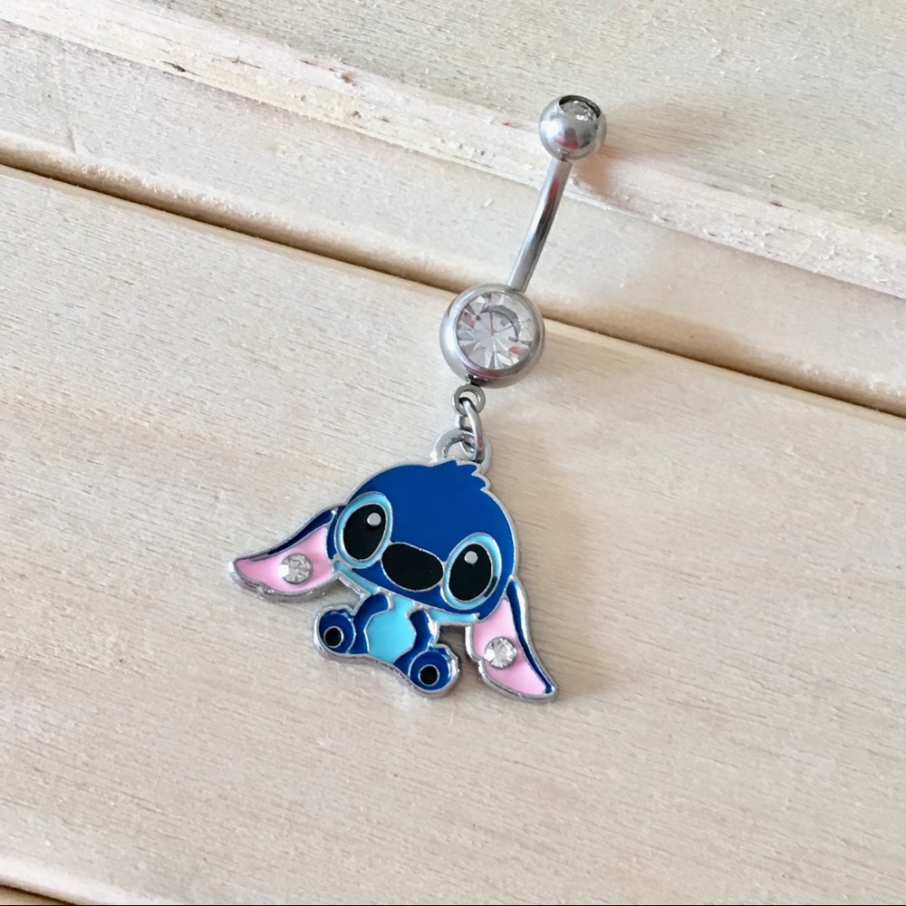 Stitch Belly Button Ring