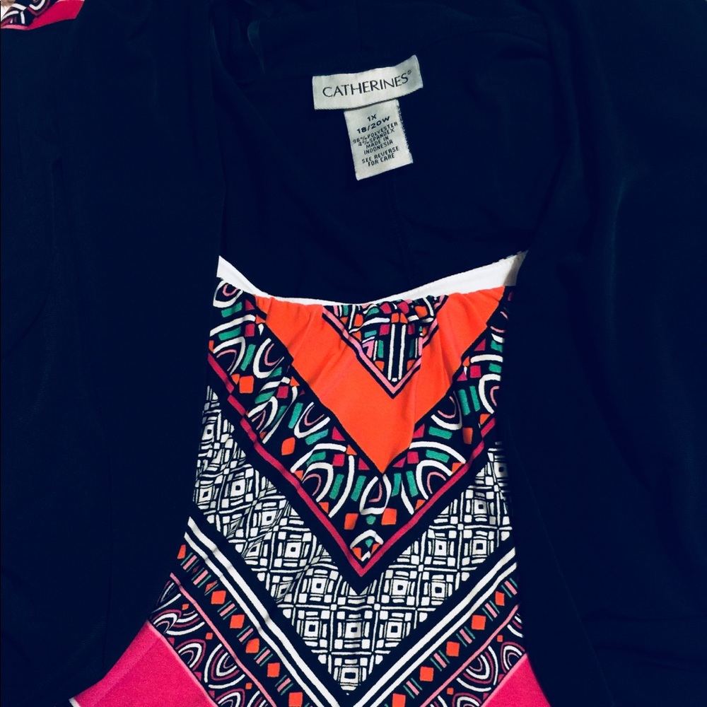 Maxi dress with bolero.