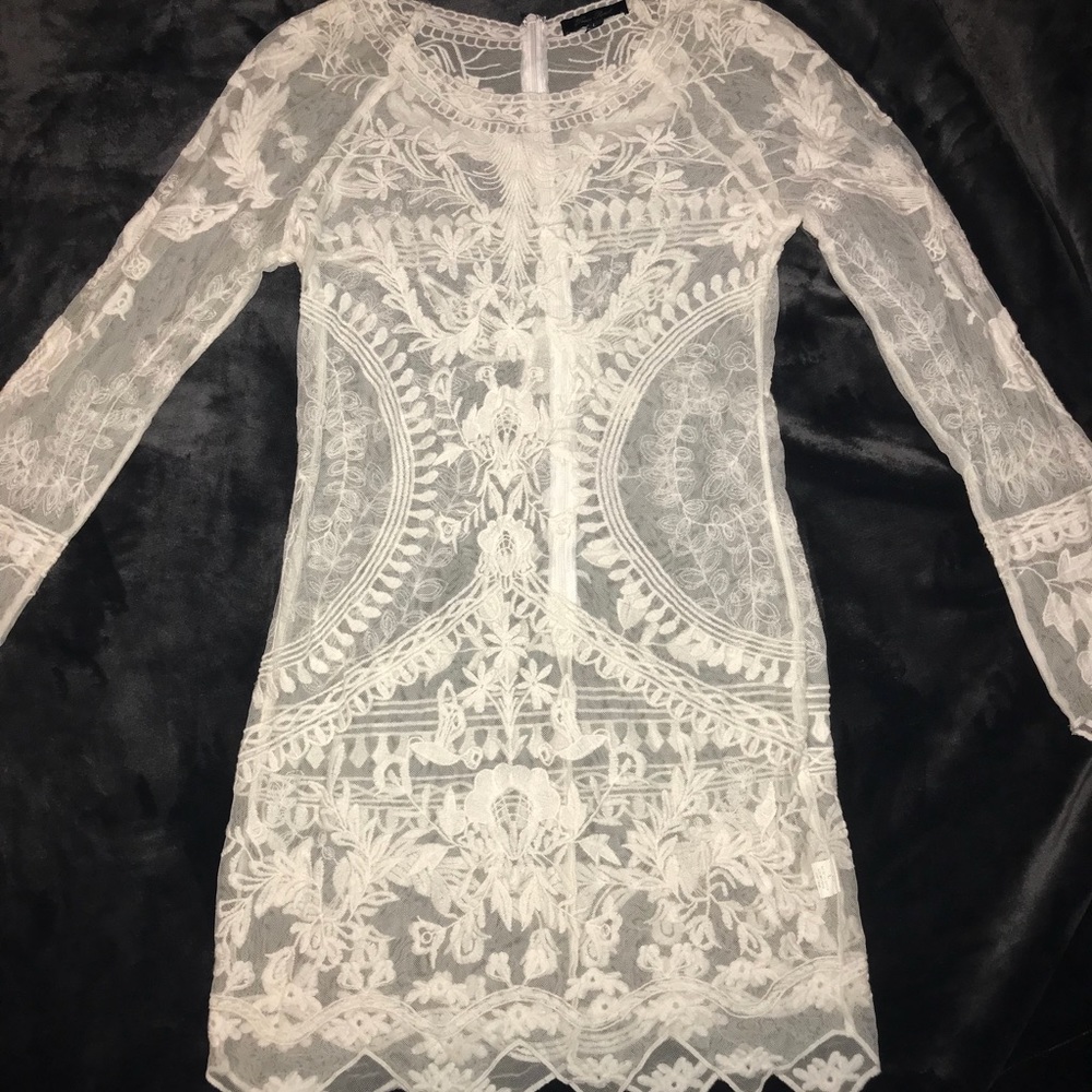 White Lace Dress