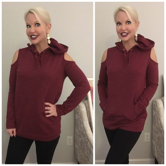 LAST 1! πDarling and soft Hoodie Sweatshirt Tunic - Picture 2 of 4