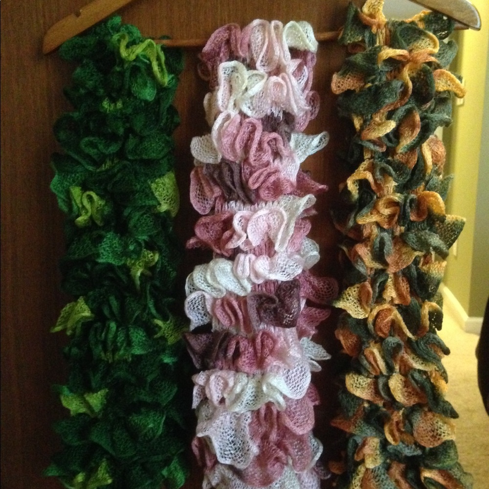 Brand new hand knit scarf