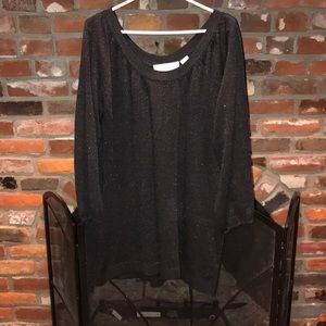 Black sparkle sweater