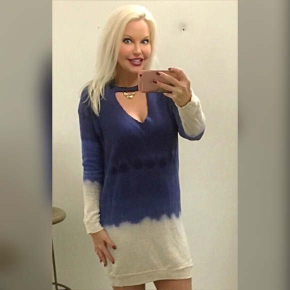 LAST 1! 💕Adorable Sweater Dress with Choker Neck! - Picture 3 of 3