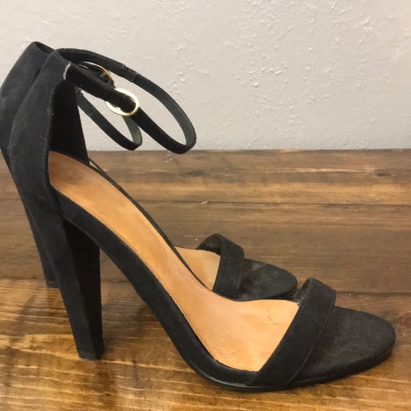 black block heels asos