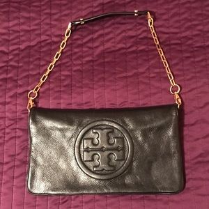 🔶 Tory Burch Bombe Reva Clutch & Shoulder Bag