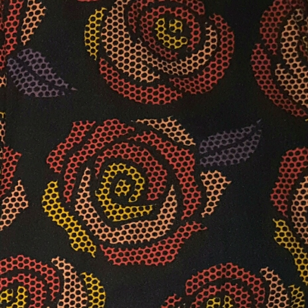 Lularoe "Disney" Black/Red/Yellow Leggings