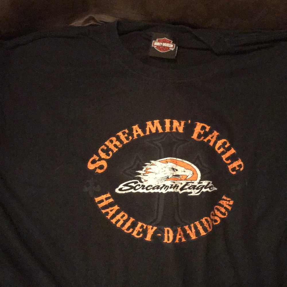 Screaming eagle Harley shirt