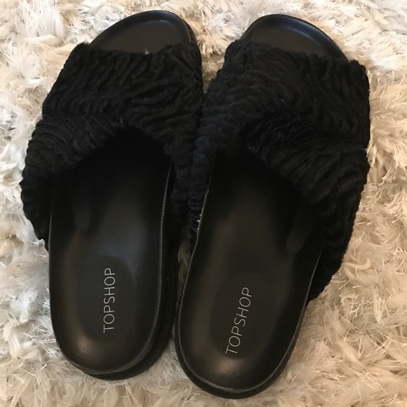 🌈 TOPSHOP 🌈 NWT Harrisa slide sandal size 7.5 - Picture 5 of 8