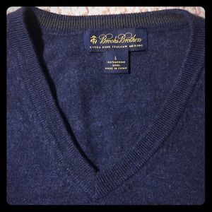 Brooks Brothers Blue Sweater Vest