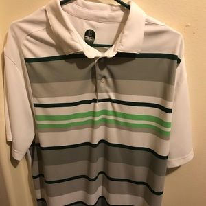 White Golf Shirt