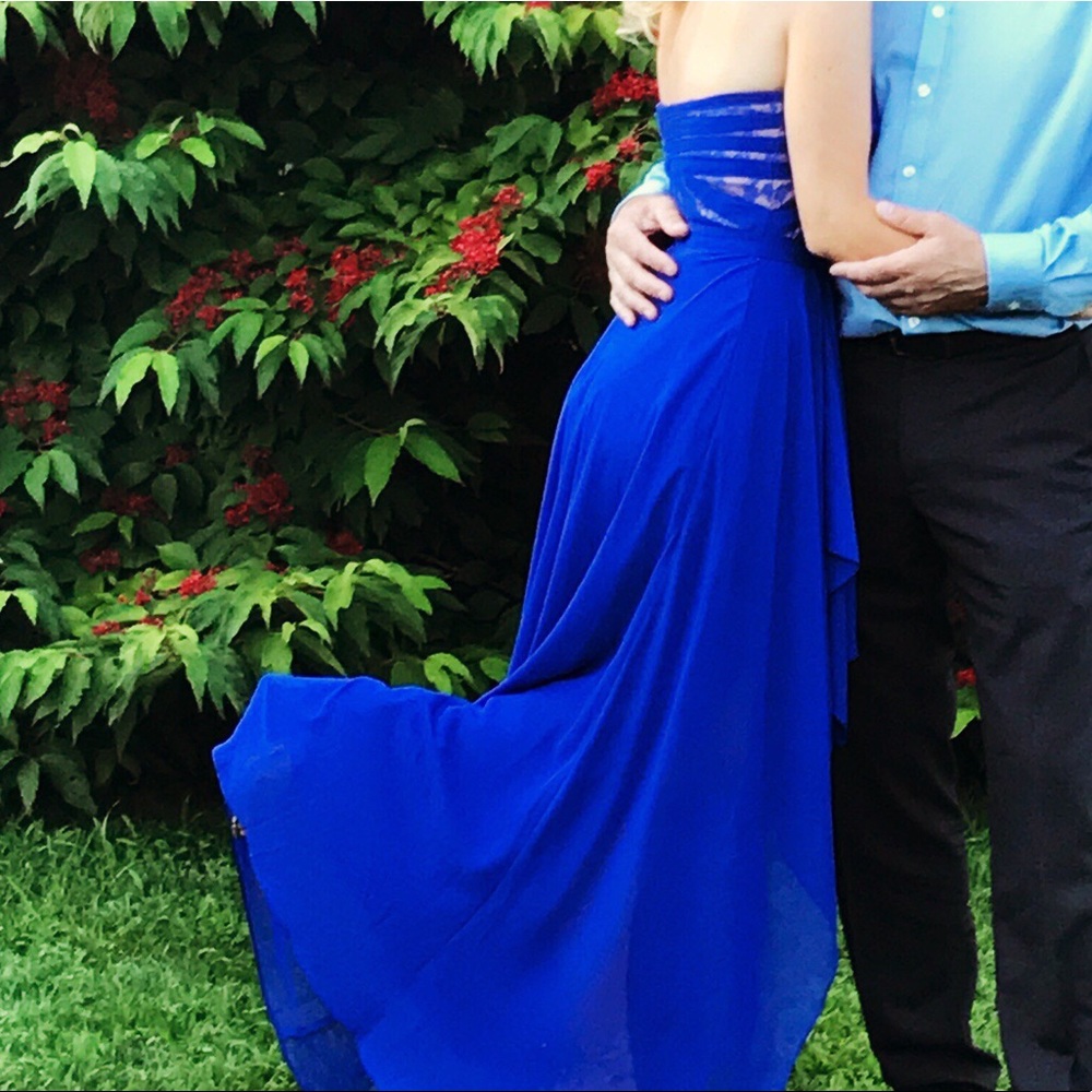 High-low Arden B evening dress