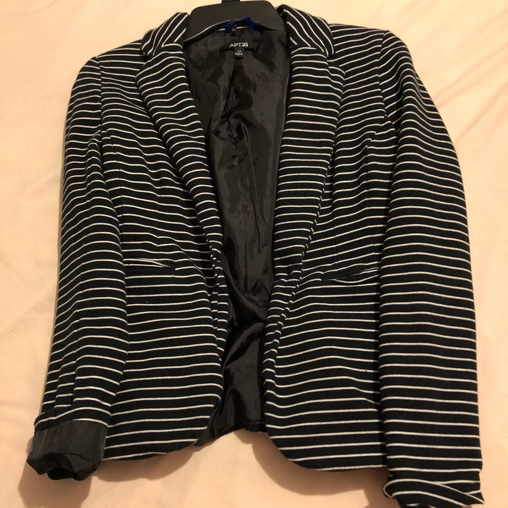Apt 9 stripe blazer