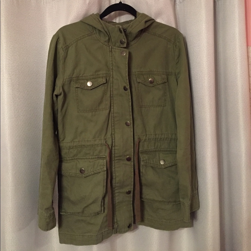 BP. Hooded Field Green Jacket