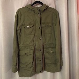 BP. Hooded Field Green Jacket